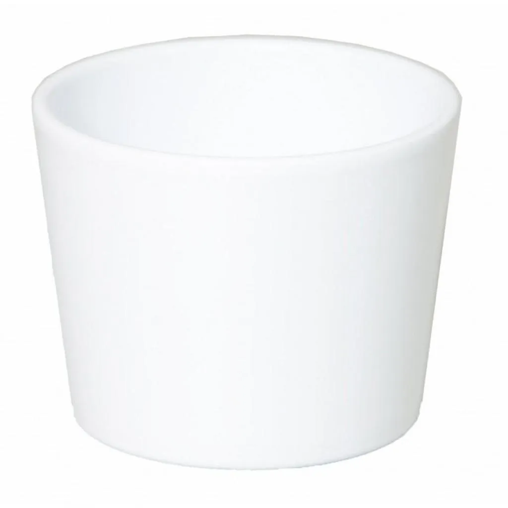 Cache-pot rond en céramique D22cm x H19cm