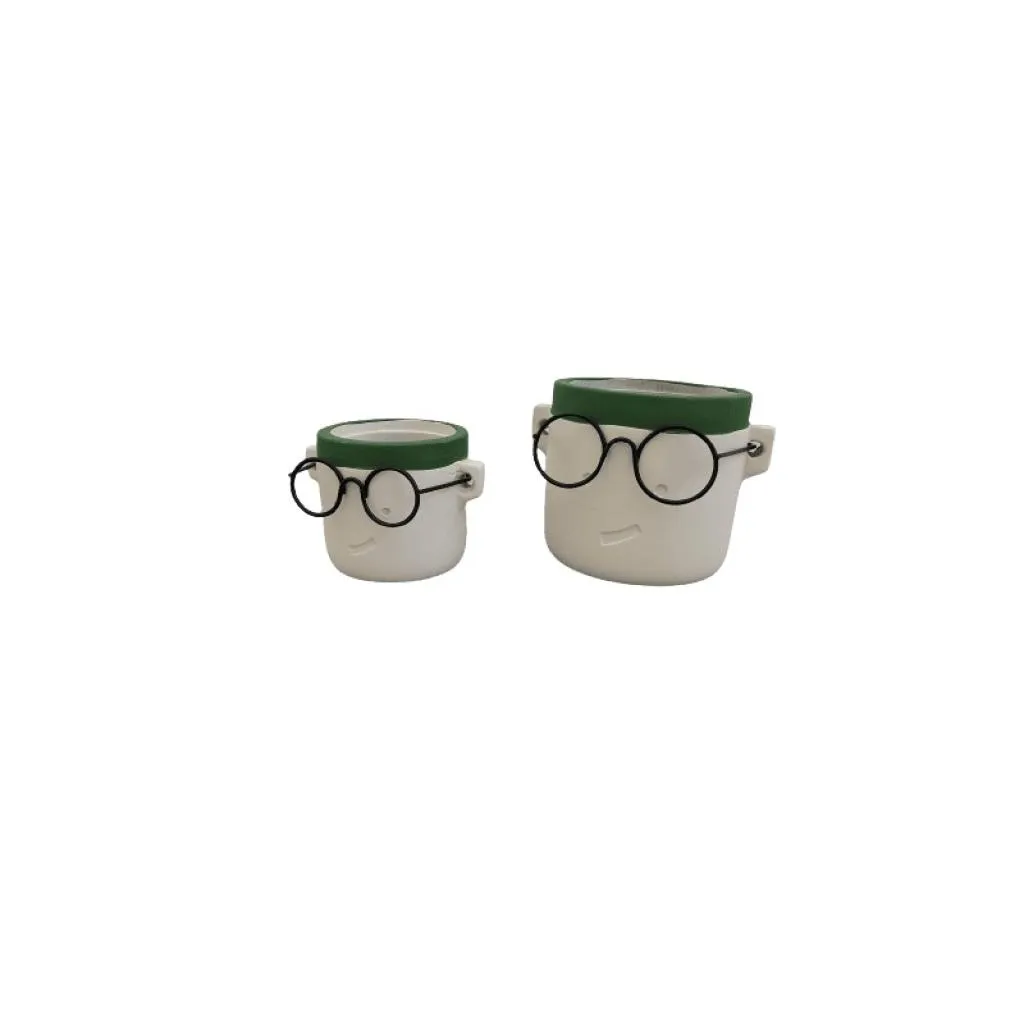 Cache-pot à lunettes H7x9,5x7,5cm