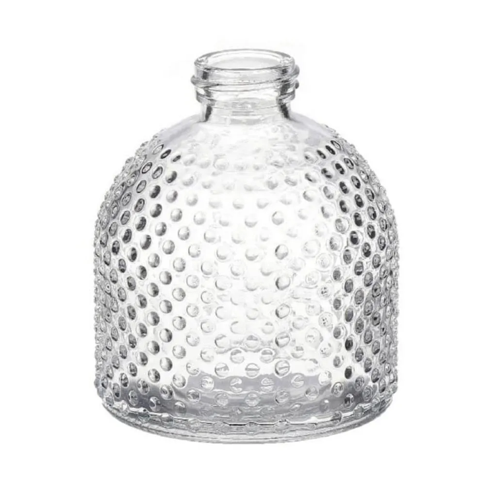 Vase en verre bouteille D7,5cm x H9cm